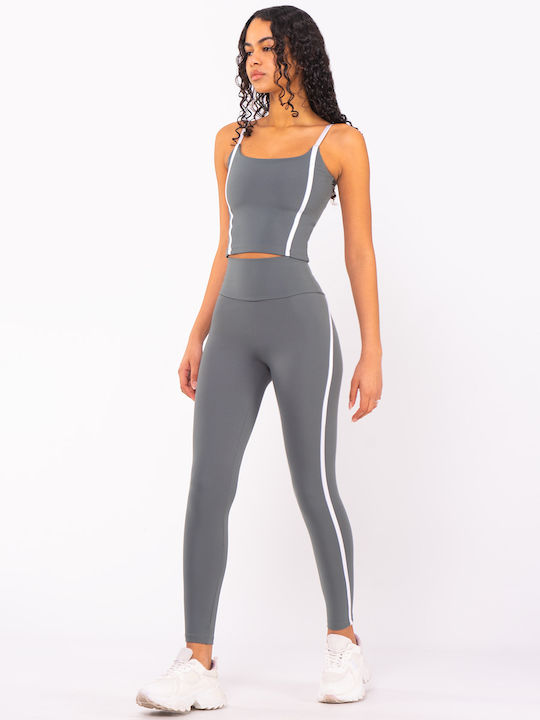 The Lady Yoga Leggings Khaki The Lady Yoga Leggings Khaki
