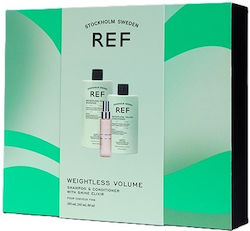 Ref Stockholm - Gift Box Weightless Volume (shampoo 285ml, Conditioner 245ml, Shine Elixir 80ml) Ref Stockholm - Gift Box Weightless Volume (shampoo 285ml, Conditioner 245ml, Shine Elixir 80ml)