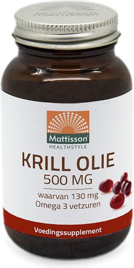 Mattisson Healthstyle Масло от крил 500 мг [60 капсули]