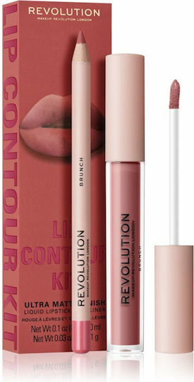 Revolution Beauty Σετ Μακιγιάζ για το Πρόσωπο Lip Contour Kit