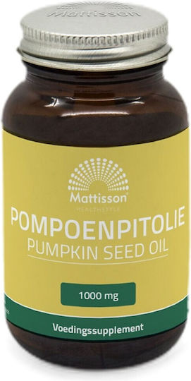Mattisson Тиквено масло 1000 mg 60 капсули