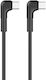 Maxlife Regular USB 2.0 Cablu USB-C bărbătesc - USB-C 60W Negru 1m