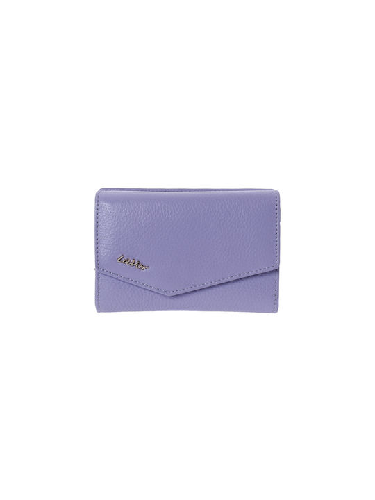 Lavor Large Leather Women's Wallet with RFID Purple