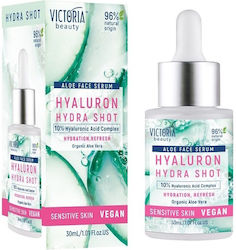 Victoria Beauty Hydra Shot Face Serum With 10% Hyaluronic Acid Complex, Aloe Vera +& Niacinamide 30ml
