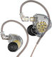 KZ In-ear headphones In Ear Transparent