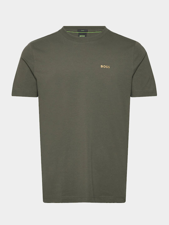 Hugo Boss T-shirt Bărbătesc cu Mânecă Scurtă Verde