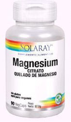 Solaray Magneziu 133 Mg 90 Vcaps