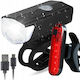 Reîncărcabil Set Lumini Bicicletă