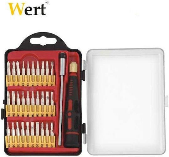 Duna-Wert Screwdriver with 32 Interchangeable Tips