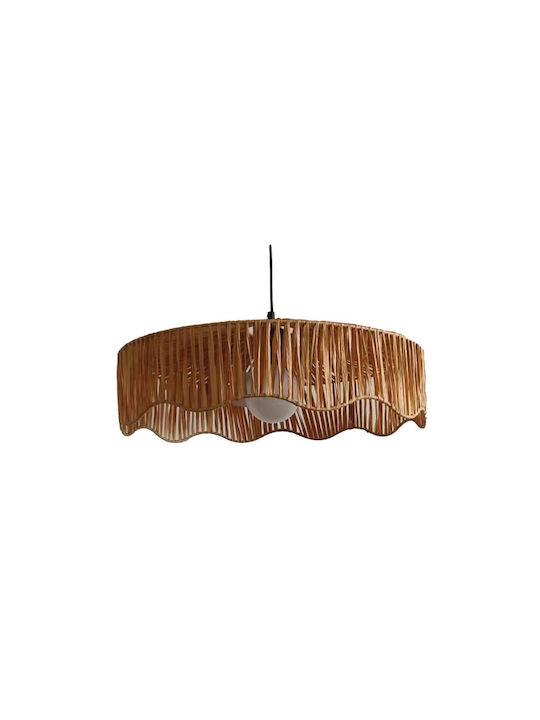 Selected by Pragmatic Pendant Light Brown with Socket E27 50cm