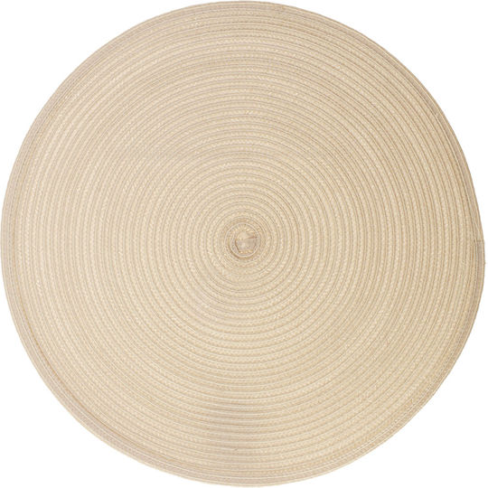 Atmosphera Plastic Placemats Beige 38x38cm