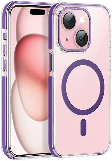 Hoco Series Airbag Back Cover Σιλικόνης Μαγνητικό Διάφανο (iPhone 15 Plus)