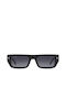Dsquared2 Icon Sunglasses with Black Plastic Frame and Black Gradient Lens ICON 0011/S 807/9O