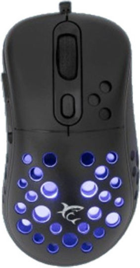 White Shark GM-5013 RGB Gaming Mouse 12800 DPI Azrael Black