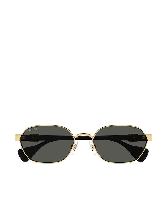 Gucci Γυναικεία Γυαλιά Ηλίου με Χρυσό Μεταλλικό Σκελετό GG1593S 001