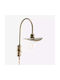 Madam Stoltz Lamp Wall and Switch Bronze 18x35x18cm
