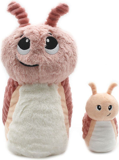 Les Deglingos Plüsch Schnecke Mama & Baby Rosa – 75301