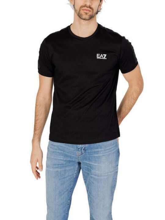 Emporio Armani Herren T-Shirt Kurzarm Schwarz