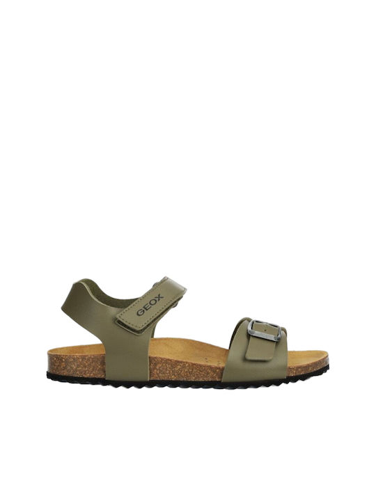 Geox Kinder Sandalen Ghita Khaki