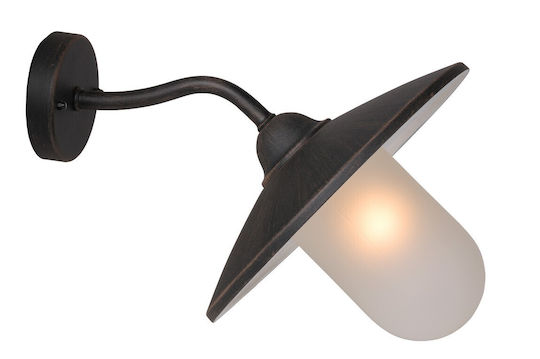 Lucide Lightning Aruba Wandmontiertes Außenlicht E27 IP44