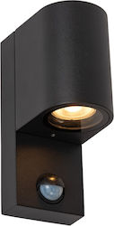 Lucide Lightning Iluminat Exterior Montat Pe Perete Etanș Negru