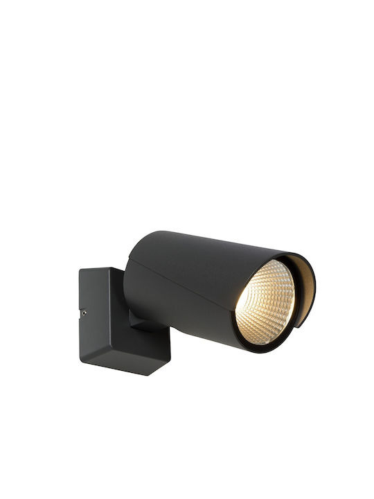 Lucide Lightning Wandmontierte Außenleuchte LED IP65 12W mit Warmweiß Licht