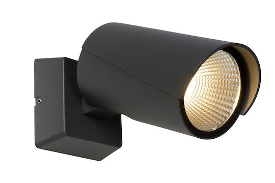Lucide Lightning Стенно Външно Осветително Тяло LED IP65 12W с Топло бяло Светлина