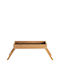 Day & Night Bambus Dreptunghiular Tavă de Pat din Bamboo cu Mânere în Culoare Maro 32x48x6cm SCH88354K6 1buc