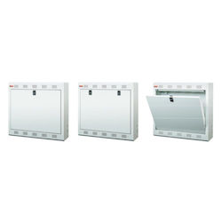 Tescom Montat pe perete Cabină Rack Cabinet de montare pe perete pentru DVRbox de 19" (RAC.0564) (TSRAC0564) 58x55cm Gri RAC.0564