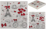 Party Napkins White 33x33cm. 20pcs