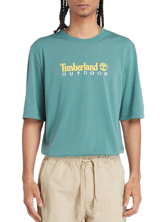 Timberland T-shirt Πράσινο