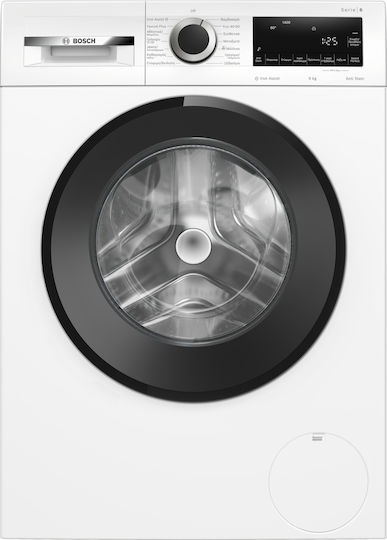 Bosch Пералня 9кг с Парна Технология 1400 Оборота AntiStain WGG244ZHGR