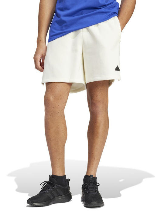 Adidas Men's Athletic Shorts Ecru