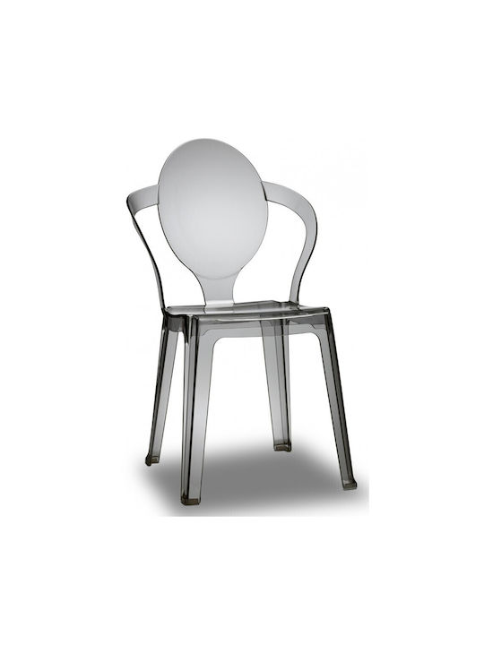 Spoon Art.2332 Stuhl - 183 - Transparent Rauchfarben