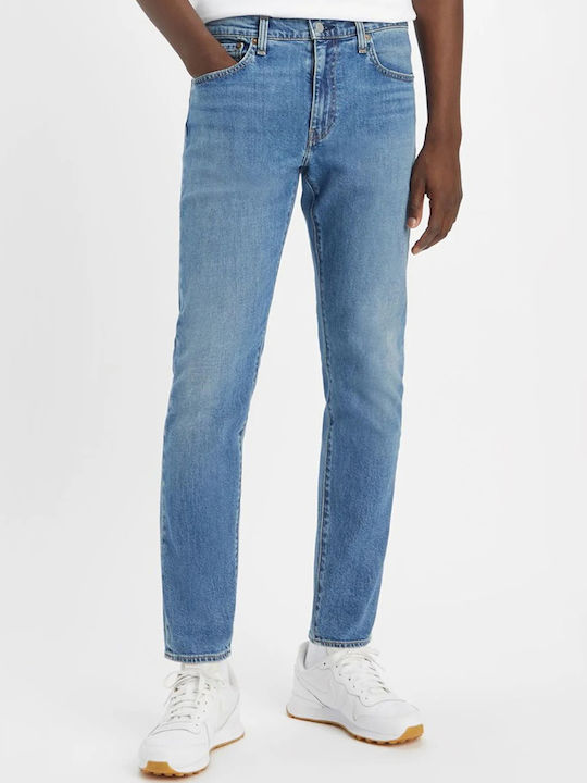 Levi's 512 Ανδρικό Παντελόνι Τζιν Ελαστικό Slim Fit Tapered Med Indigo Worn In