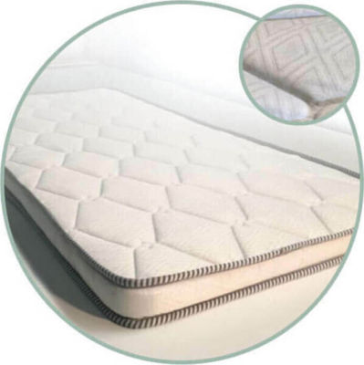 AegeanSleep Mattress Topper Semi-Double Foam 120x190x6cm