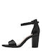 Tamaris Leather Women's Sandals Black