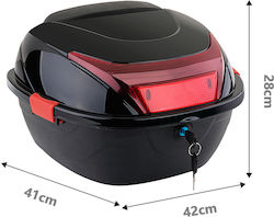 Tpster Motorcycle Top Case Black