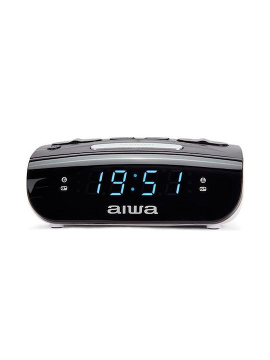 Aiwa Επιτραπέζιο Ψηφιακό Ρολόι με Ξυπνητήρι & Ραδιόφωνο CR-15