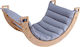 Larisa & Pumpkin Pikler LP6553 made of Wood 126x58cm. Gray