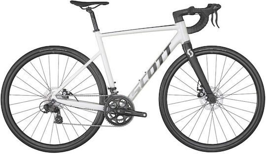 Scott Contessa Speedster 50 Disc 28" Alb Bicicletă de Șosea cu 14 Viteze și Frâne pe Disc Mecanice