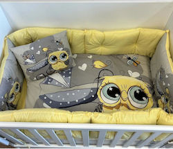 Dizain Baby Baby Crib Bedding Set 8pcs Multicolour