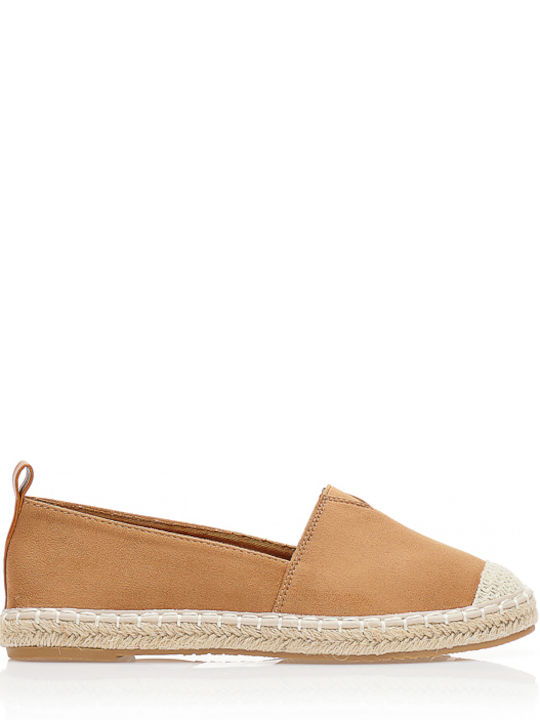 Tsoukalas Women's Suede Espadrilles Brown