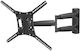 Barkan Wall TV Mount with Arm up to 83" and 50kg Black