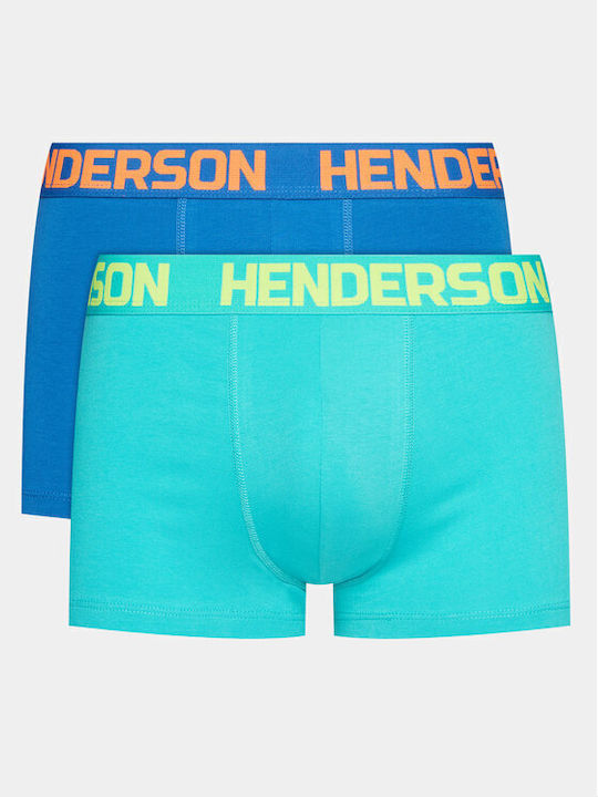 Henderson Herren Boxershorts Blue 2Packung