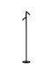 Lucide Lightning LED Floor Lamp H120cm. with Warm White Light 256lm Black