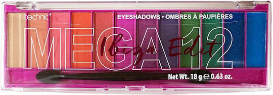 Technic Eyeshadow Pressed Pigment Παλέτα Σκιών Με 12 Αποχρώσεις Ibiza