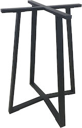 Zita Plus Bistro Βάση Τραπεζιού Μπαρ με Ρεγουλατόρο 60x60x105cm