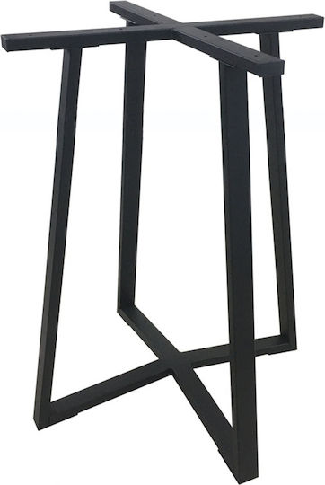 Zita Plus Bistro Bar Table Base made of Metal with Regulator Metal 60x60x93cm