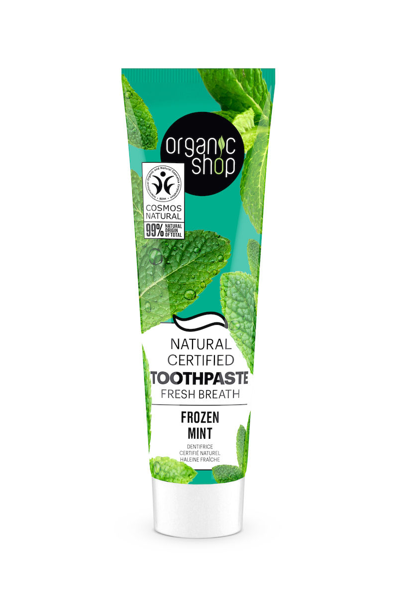 Os Mint. Natural Certified Toothpaste Fresh Breath, 100 G Cosmos Natural (ionc)